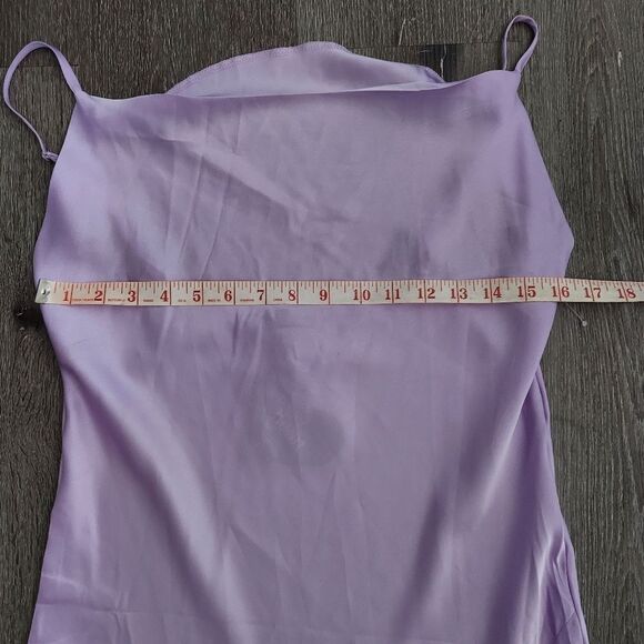 NWT Paper Heart Satin Look Slip Dress Medium - Picture 6 of 6